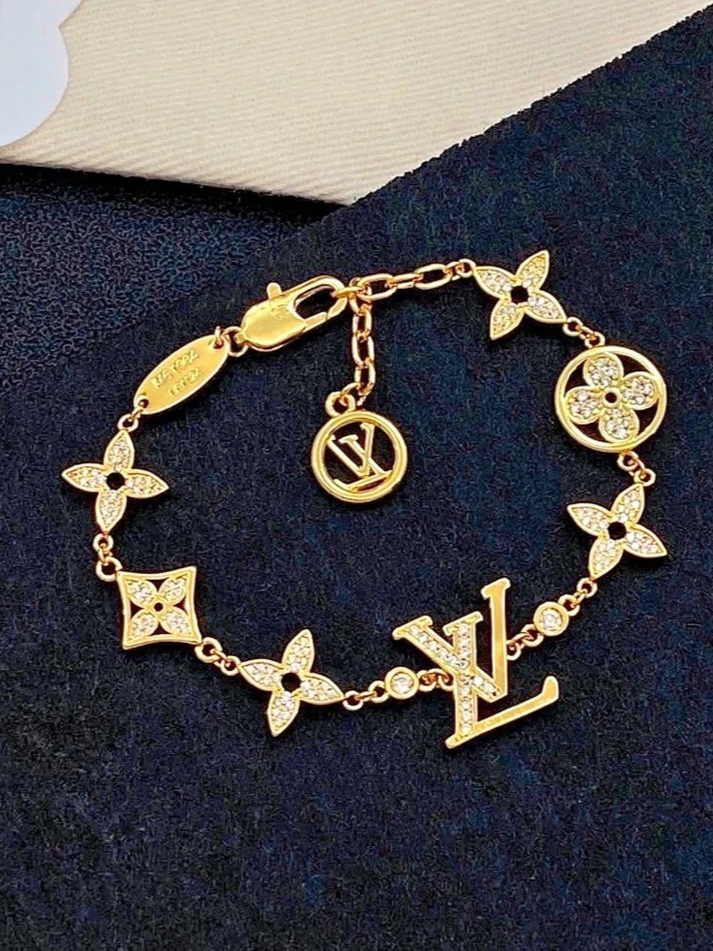 Designer Inspired Lulu Iconic Bracelet Gold
